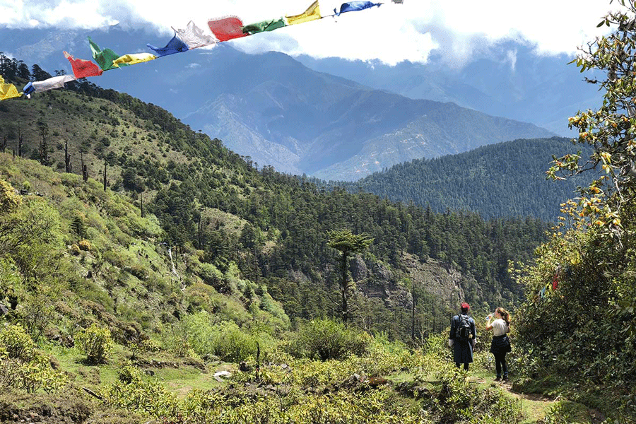 Bhutan trekking Haa