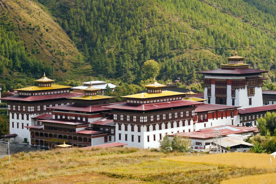 Cách di chuyển tới Tashichhoe Dzong