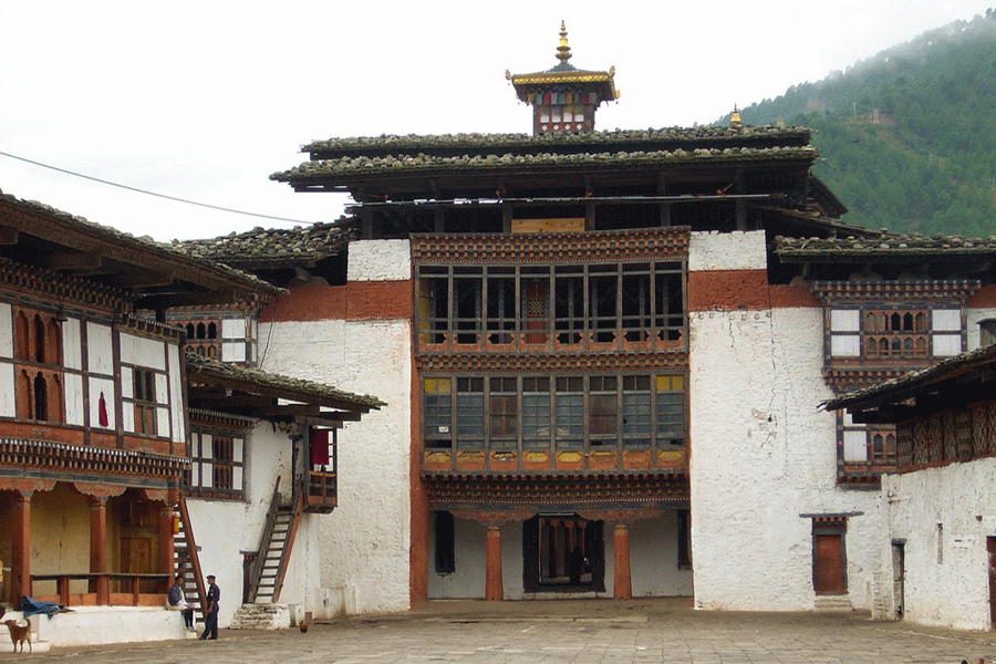 Kiến trúc Wangdue Dzong