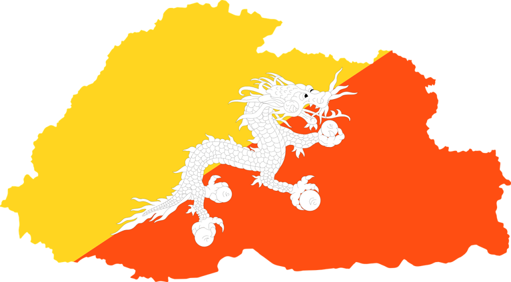 Lá cờ Bhutan
