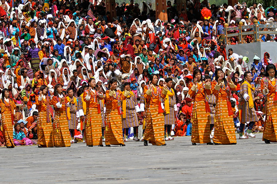 Lễ hội Thimphu tại đất nước hạnh phúc 