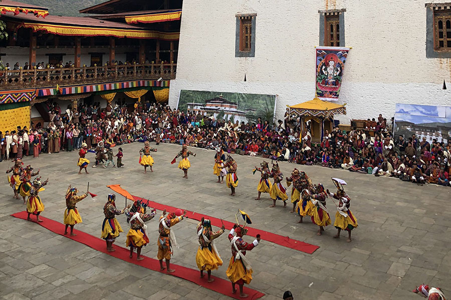 Lễ hội mùa xuân Bhutan