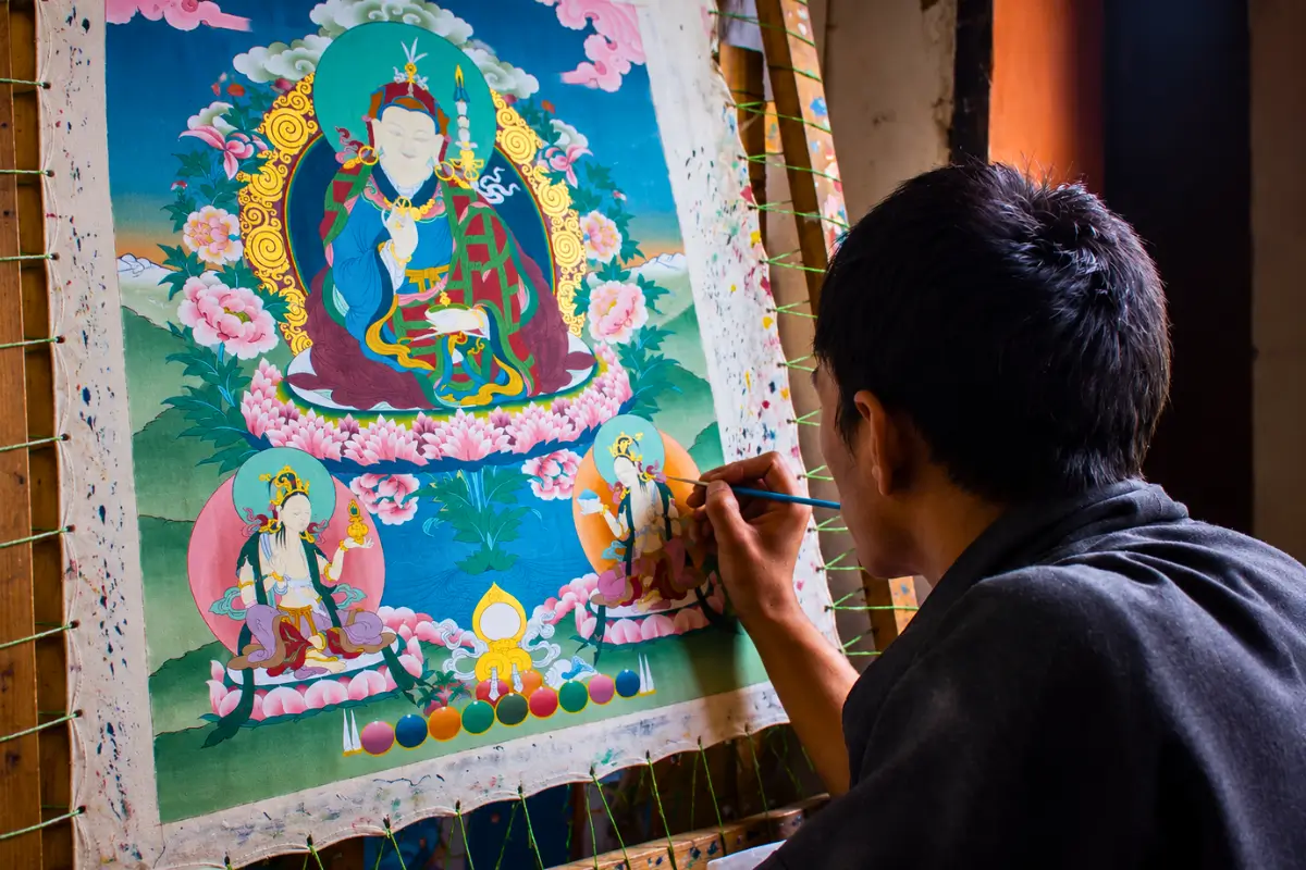 Lhazo – hội họa Bhutan và thế giới tranh thangka