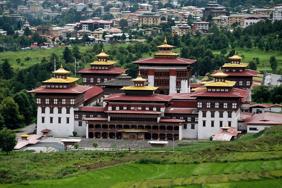 Lịch sử Pháo đài Tashichhoe Dzong