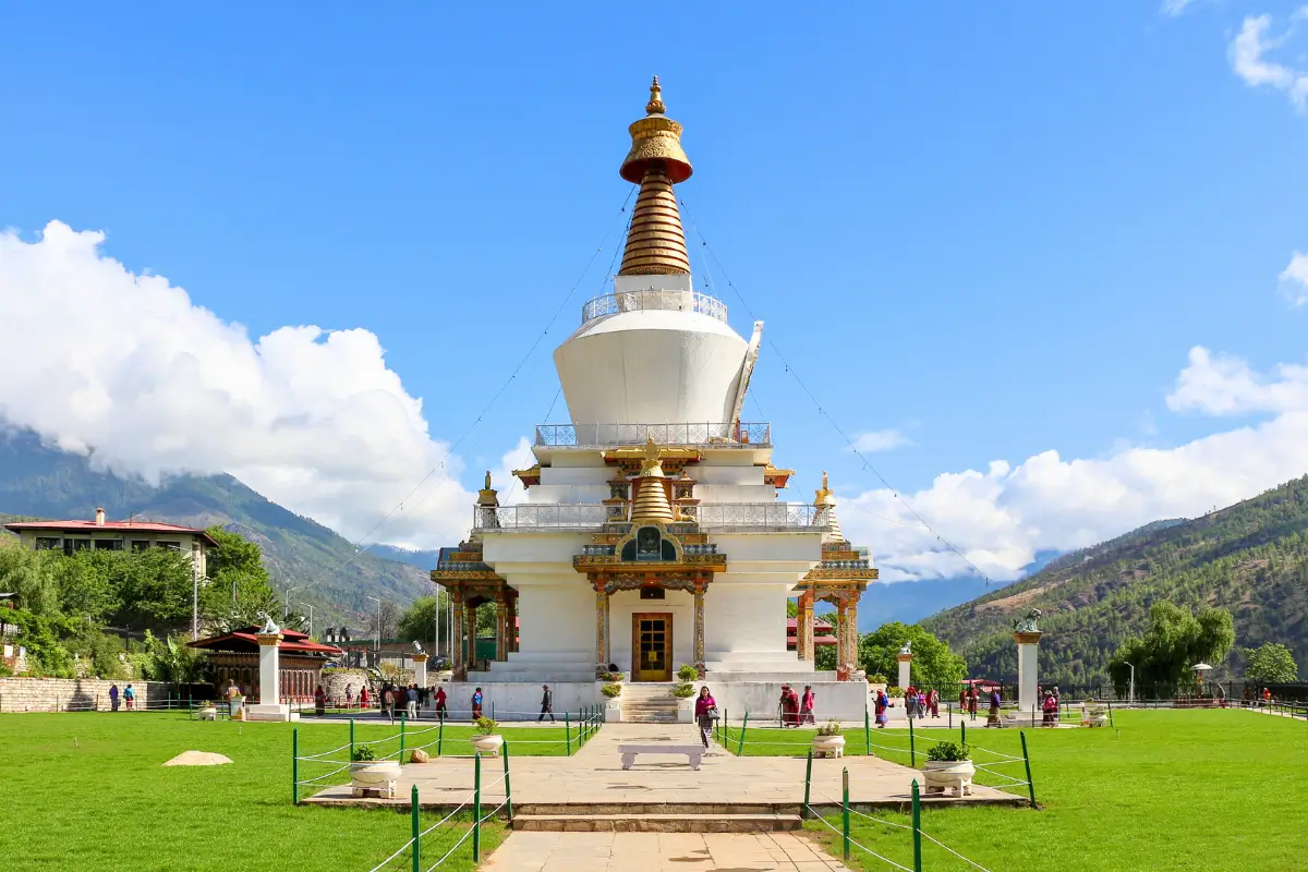 National Memorial Chorten – nhịp sống tâm linh giữa thành phố