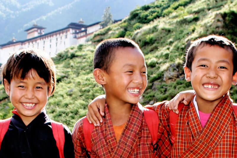 Người Bhutan coi trọng hạnh phúc hơn giàu sang