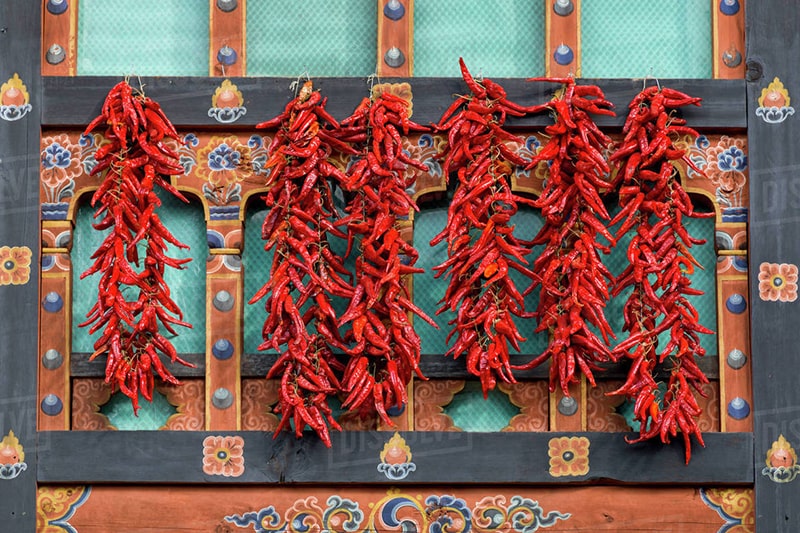 Ớt bột và ớt khô Bhutan