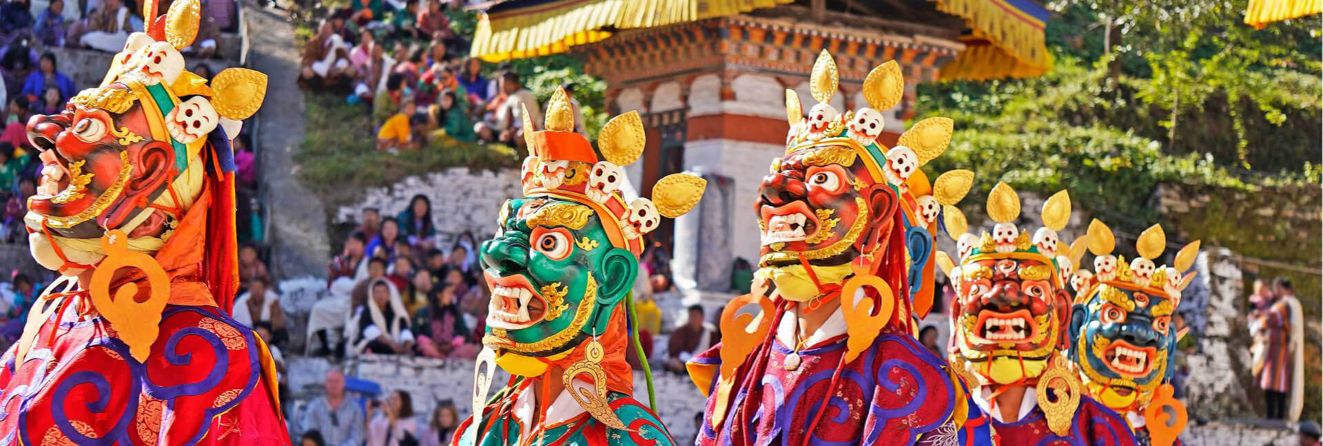 Rực rỡ sắc màu lễ hội Bhutan