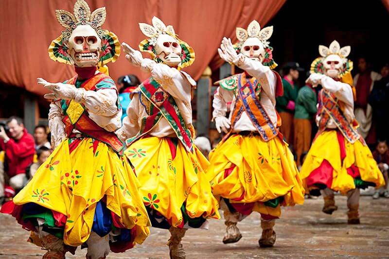 Tham dự lễ hội Bhutan