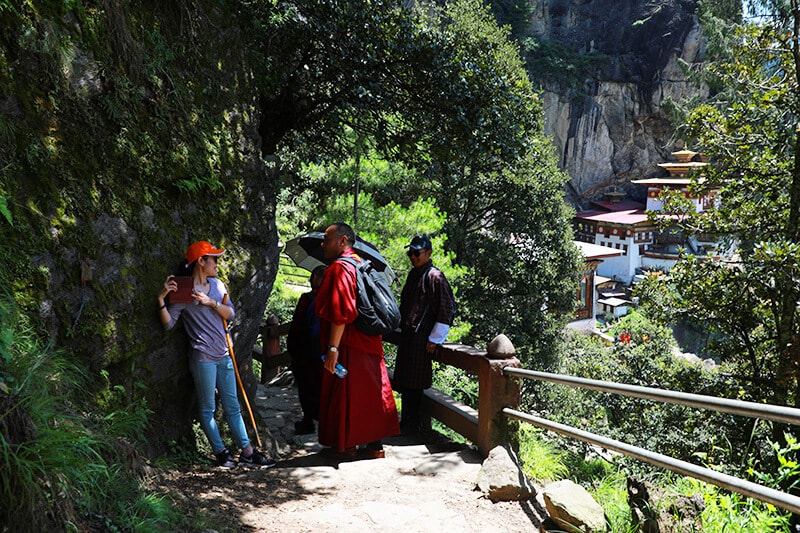 Tham quan tu viện Bhutan