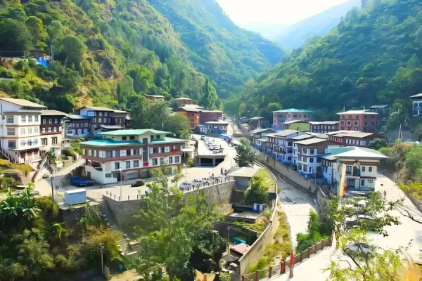 Thị trấn nhỏ Trashigang