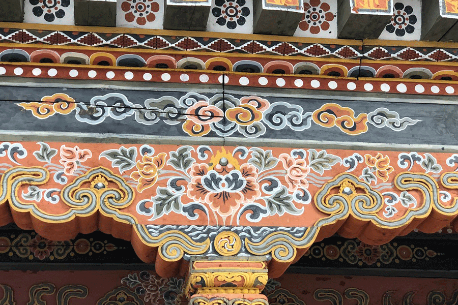 Thiết kế tu viện Rinpung Dzong