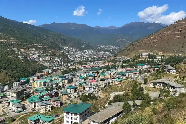 Toàn cảnh Thimphu – Hành trình trekking khám phá thủ đô Bhutan