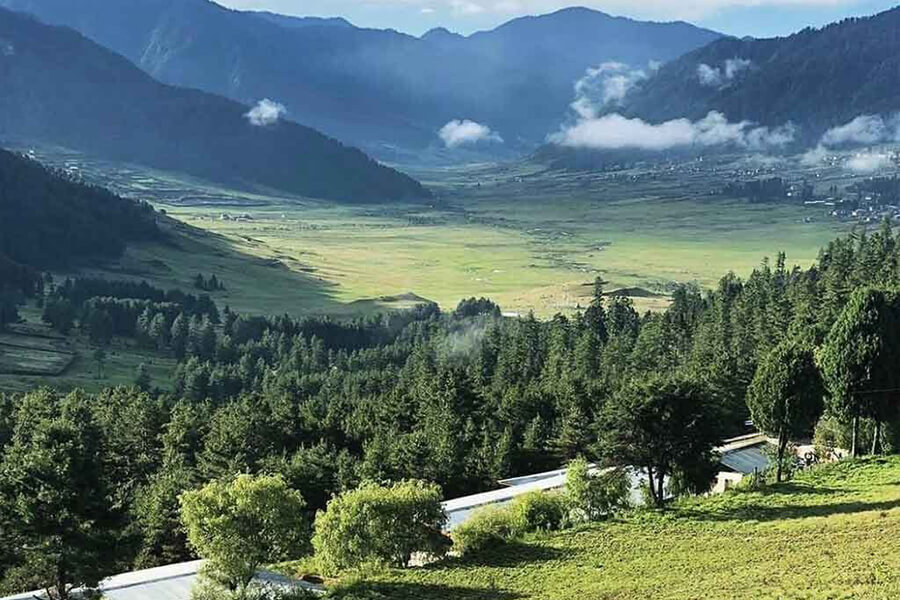 Thung lũng thơ mộng tại xứ sở Bhutan