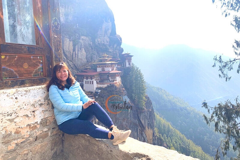 Tu viện hang cọp tour đi bhutan