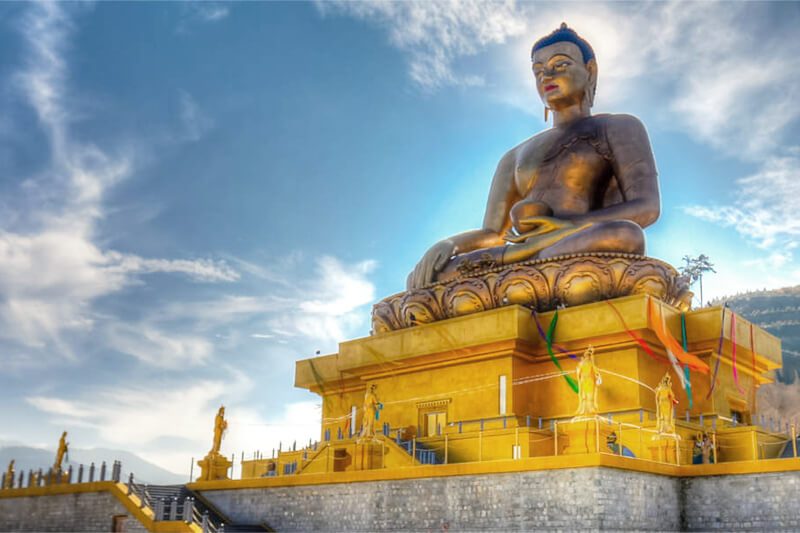 Tượng Phật Dordenma du lịch Bhutan