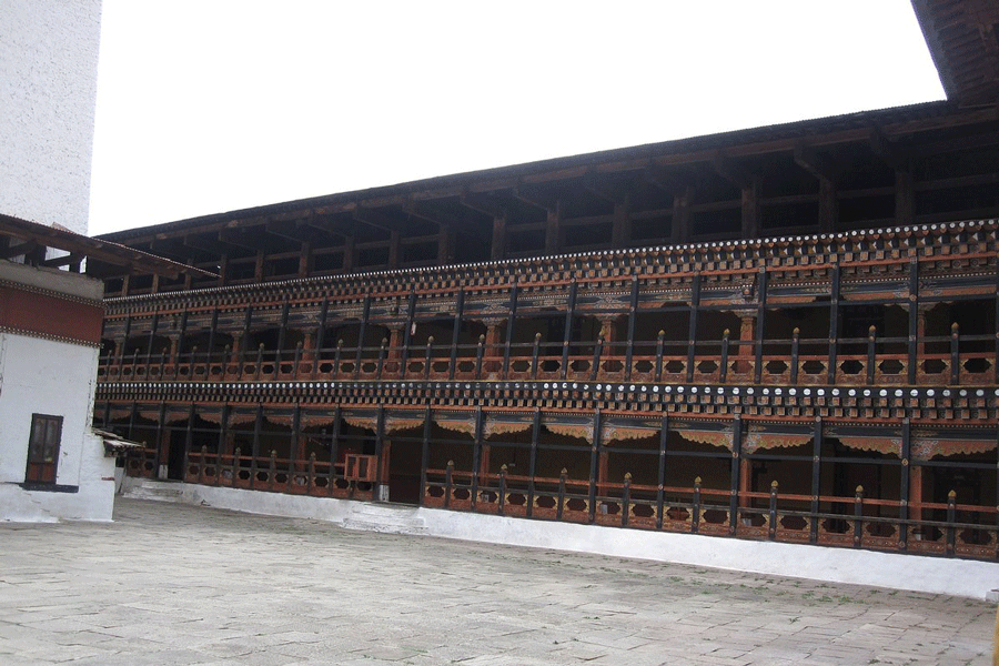 Vẻ đẹp của tu viện Rinpung Dzong