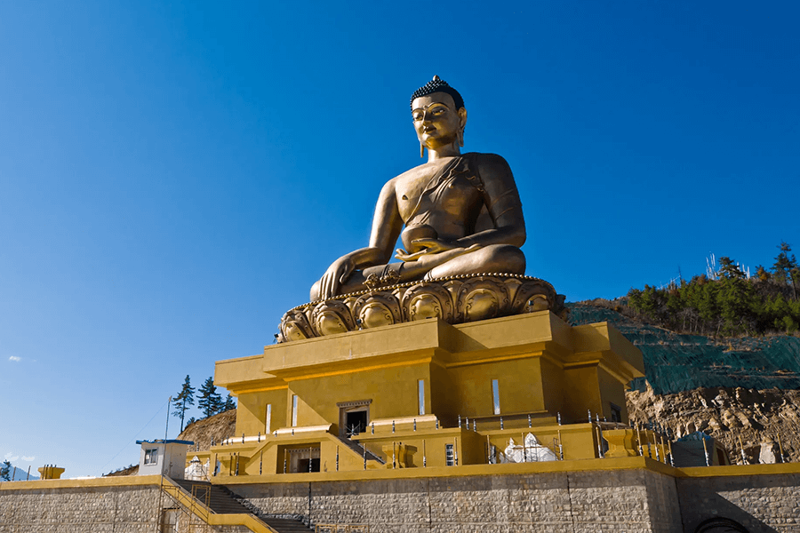 Vị trí tượng phật Buddha Dordenma