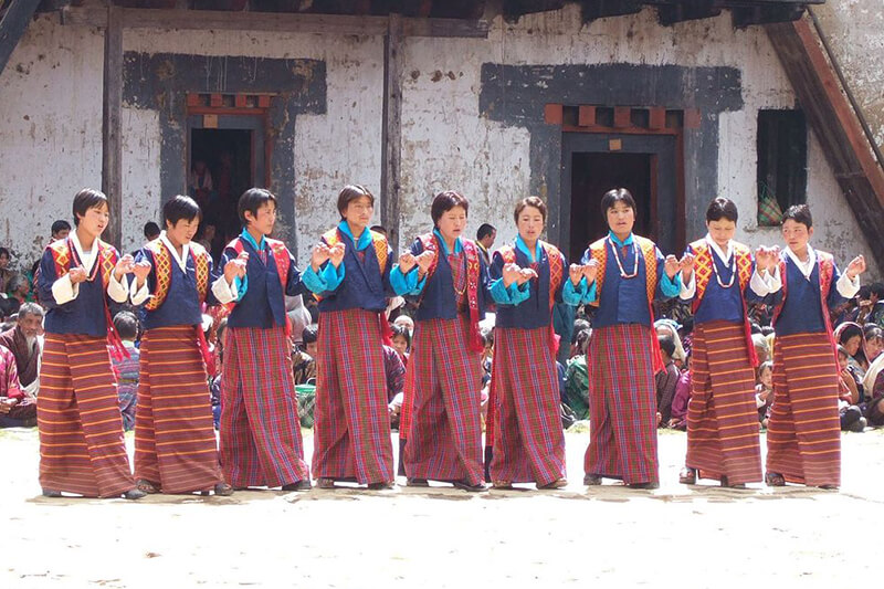 Khăn Rachu nhiều màu sắc của Bhutan