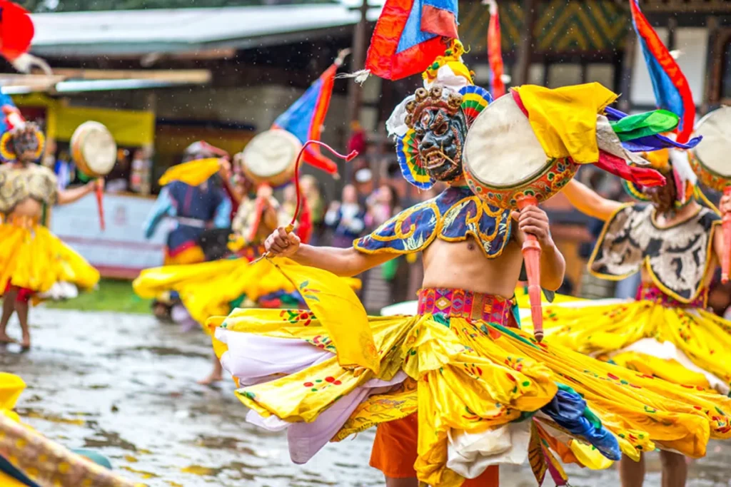 lịch diễn ra lễ hội bhutan