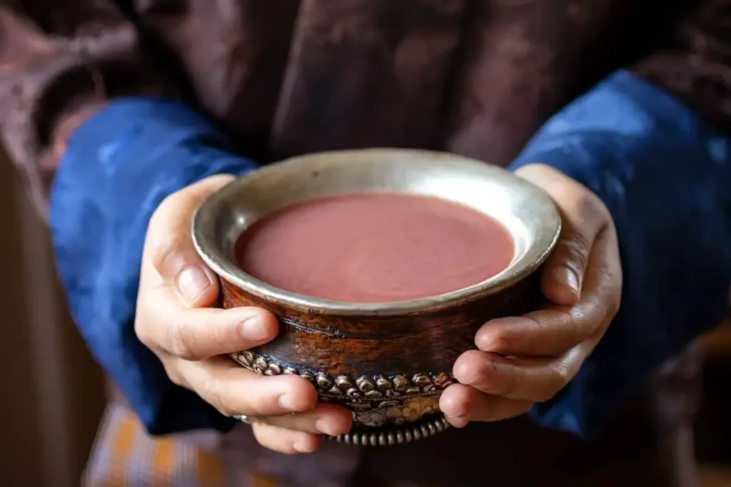 trà bơ suja bhutan